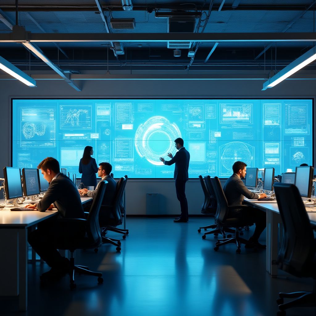DailyAI ofis alanında çalışan ekip