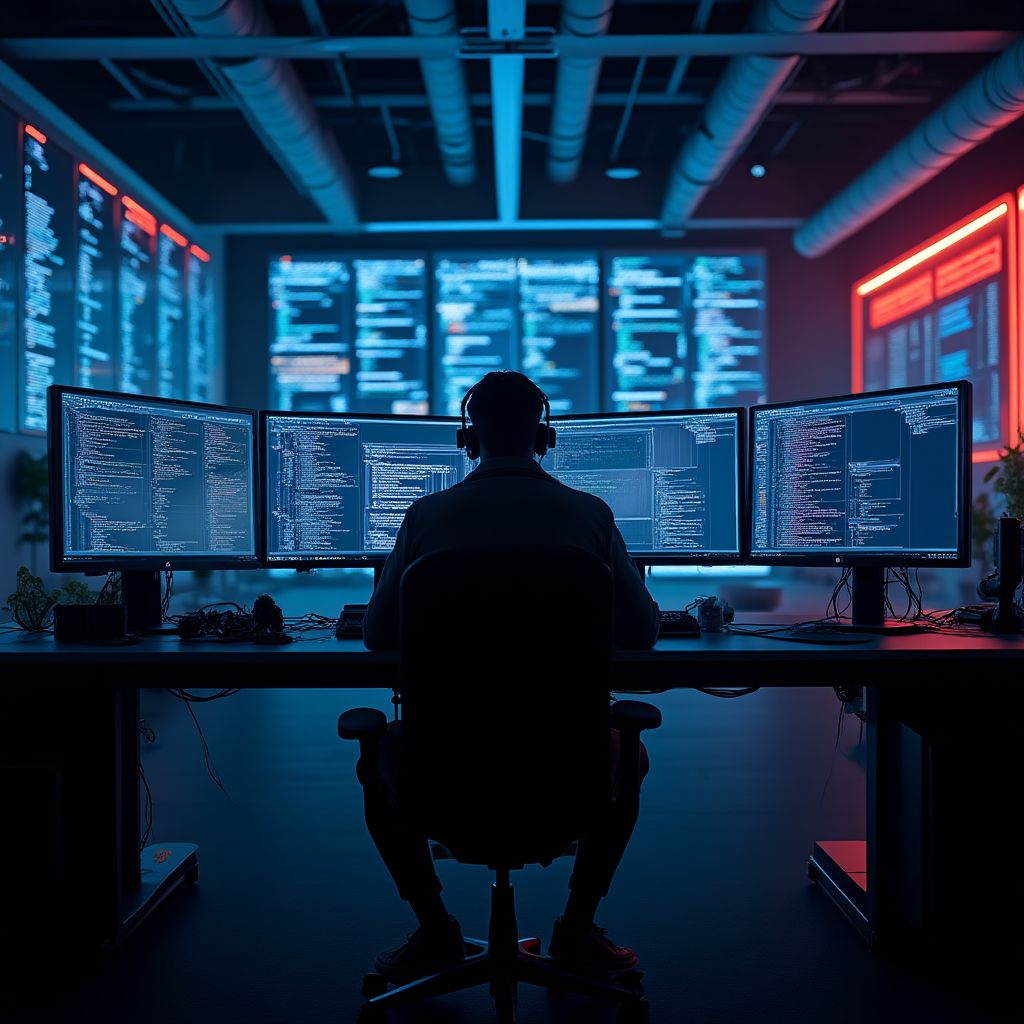 Yazılım geliştirme laboratuvarı kod yazım alanı